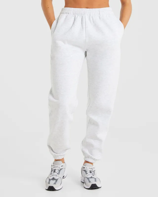 Premium Oversized Joggers - Heather Grey sold by AYBL