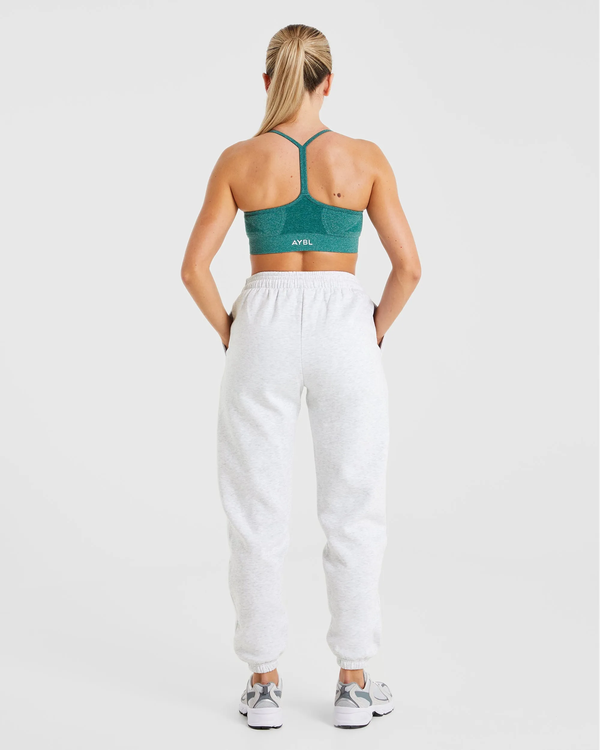 Premium Oversized Joggers - Heather Grey sold by AYBL product image thumbnail 4