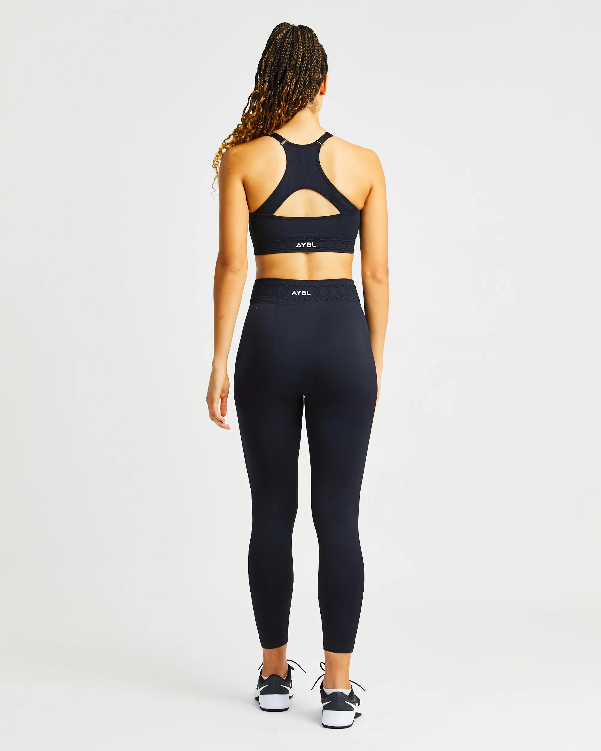 Elevate Seamless Leggings - Black sold by AYBL product image thumbnail 4