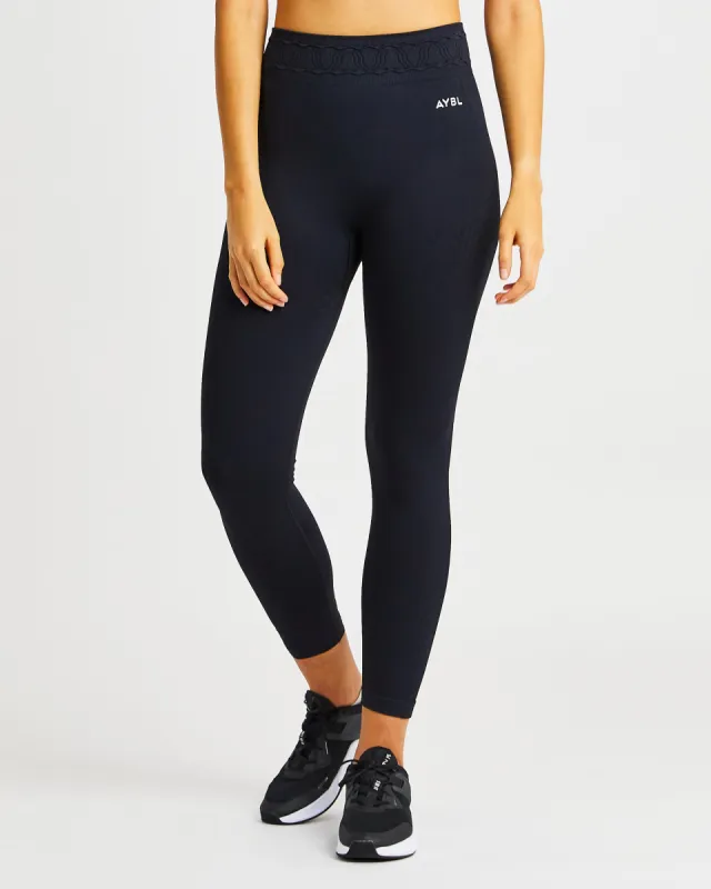 Elevate Seamless Leggings - Black sold by AYBL