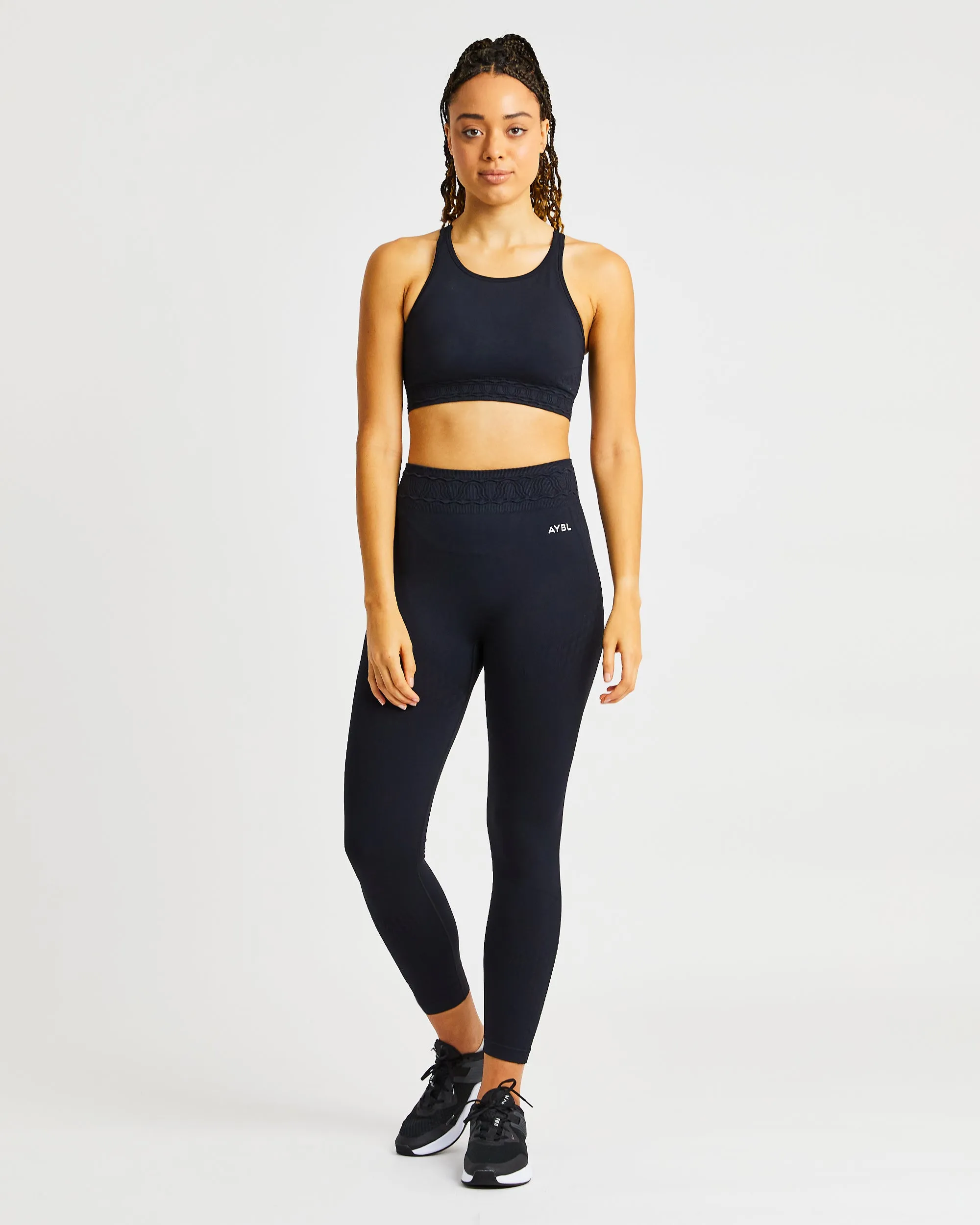 Elevate Seamless Leggings - Black sold by AYBL product image thumbnail 3