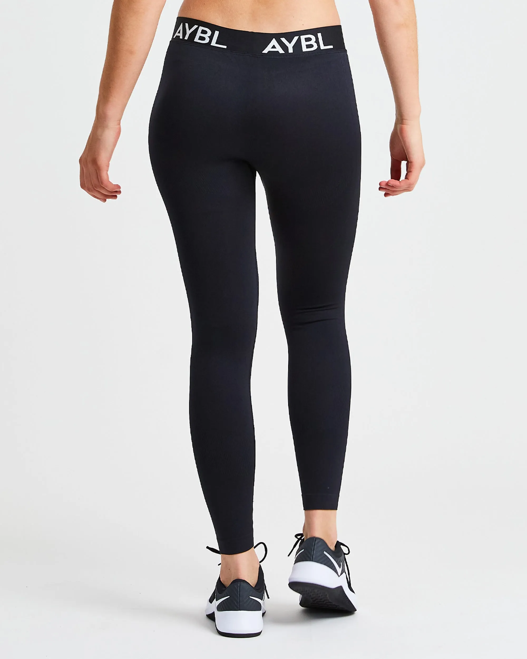 Staple Seamless Low Rise Leggings - Black sold by AYBL product image thumbnail 2