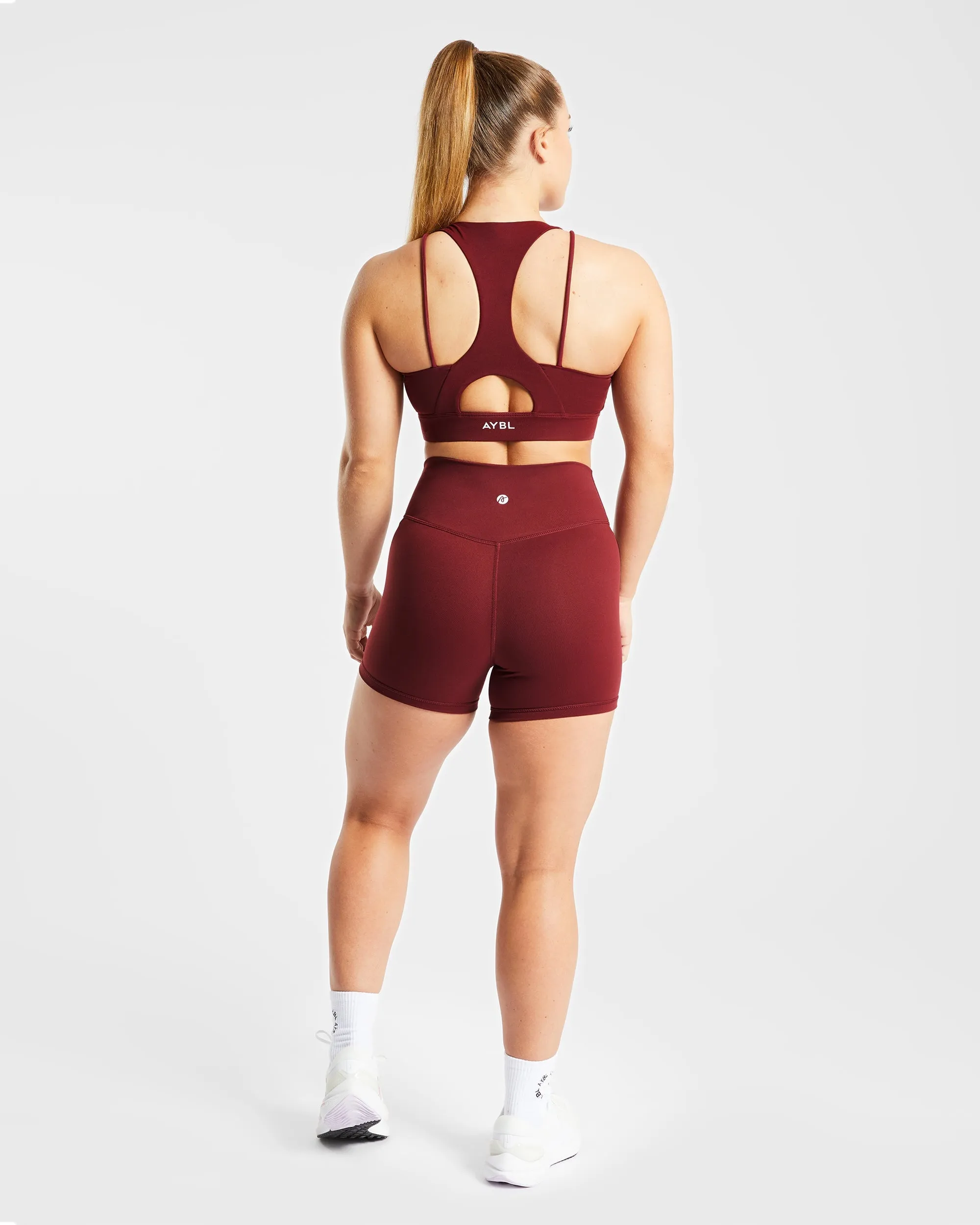 Core Sports Bra - Mauve Wine sold by AYBL product image thumbnail 4