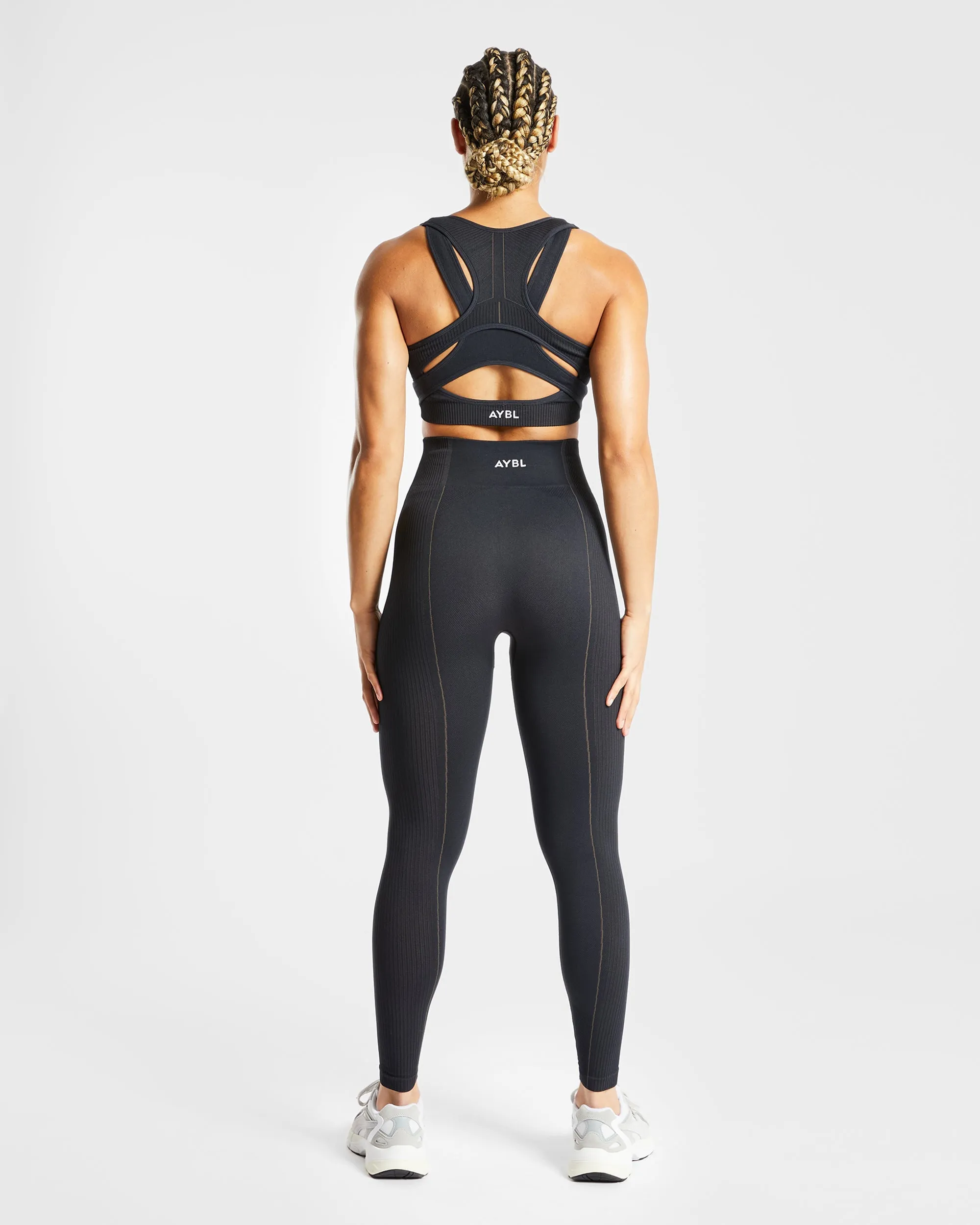 Reflex Seamless Leggings - Black sold by AYBL product image thumbnail 4
