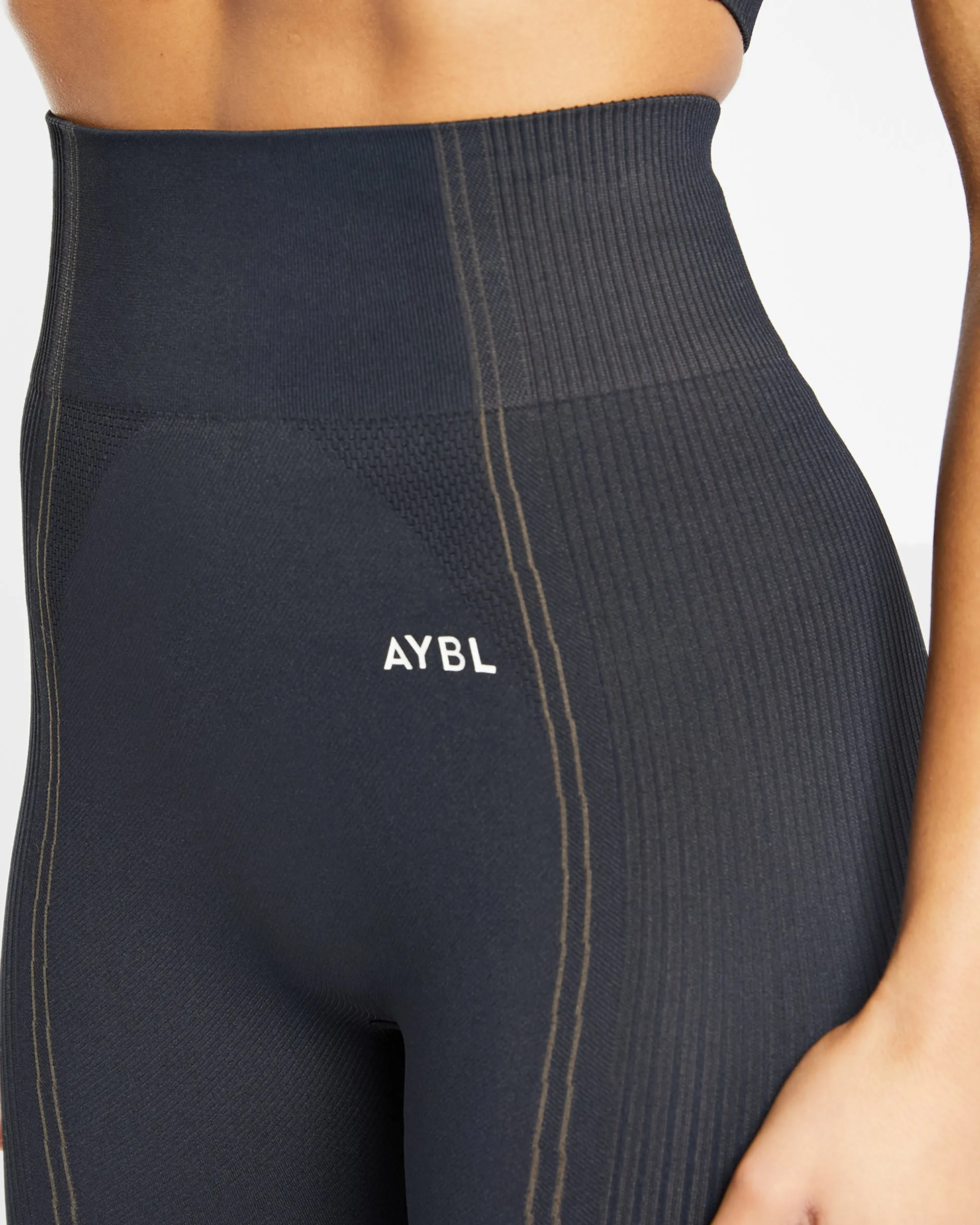 Reflex Seamless Leggings - Black sold by AYBL product image thumbnail 5