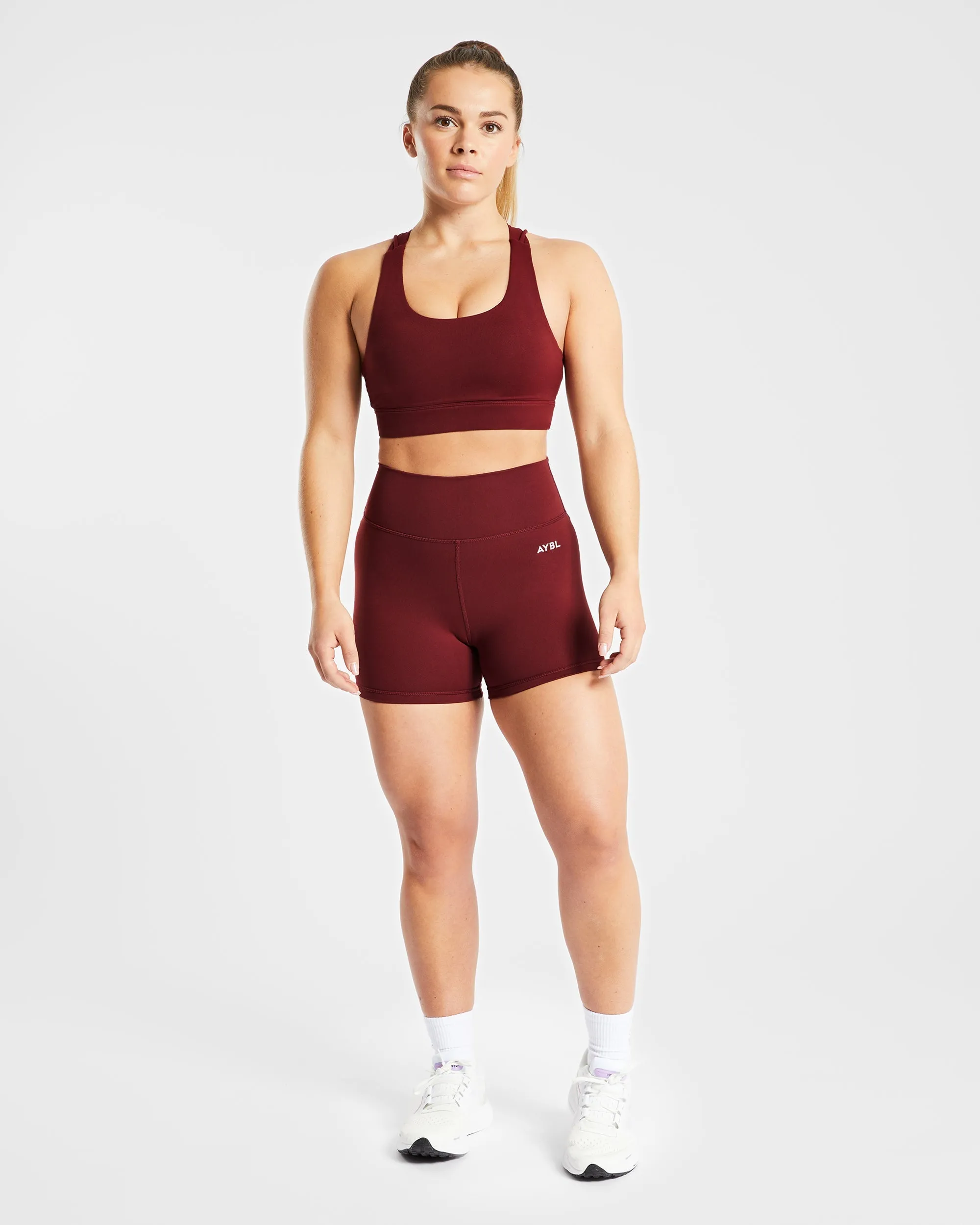 Core Sports Bra - Mauve Wine sold by AYBL product image thumbnail 3
