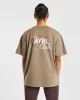 AYBL Club Oversized T Shirt - Brown sold by AYBL