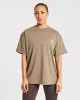 AYBL Club Oversized T Shirt - Brown sold by AYBL