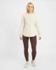 Everyday Relaxed Long Sleeve T Shirt - Cream sold by AYBL