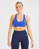 Essential Seamless Racer Back Sports Bra - Cobalt Blue sold by AYBL