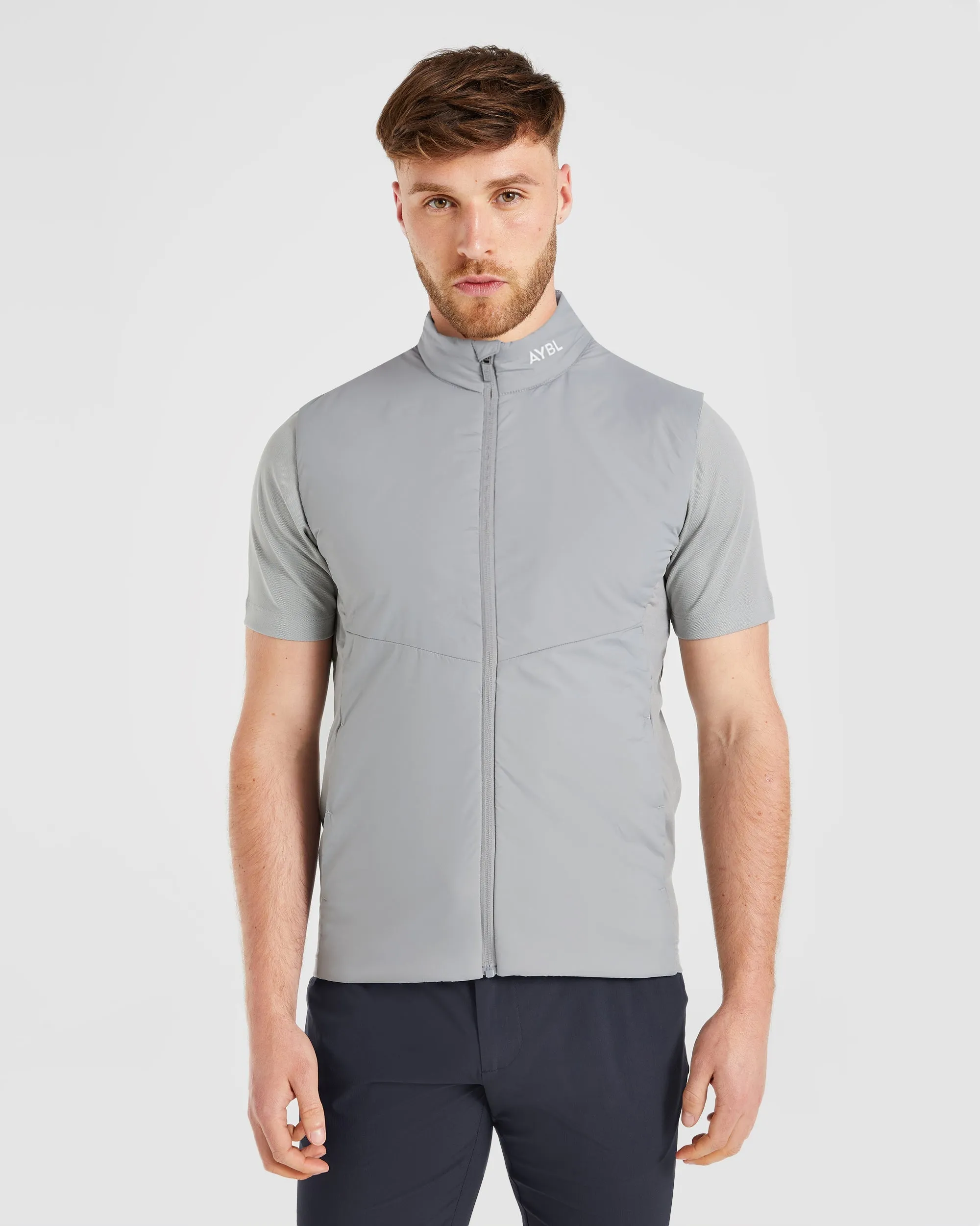 Performance Padded Gilet - Grey sold by AYBL