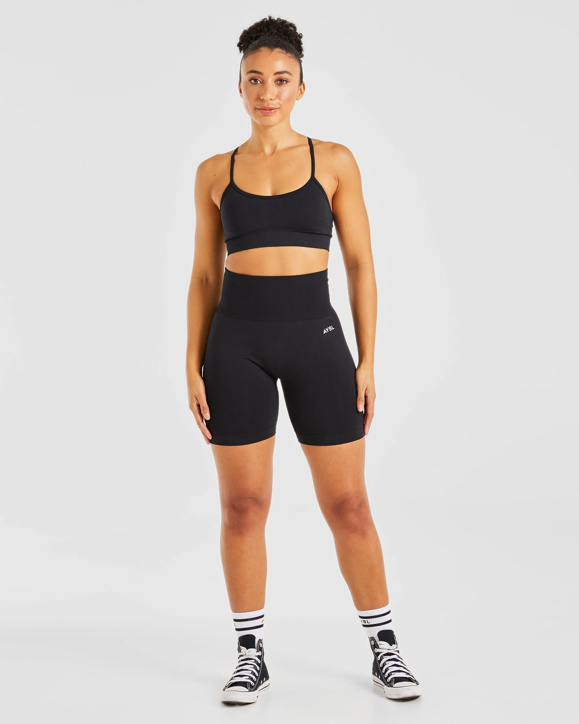 Empower Seamless Sports Bra - Black sold by AYBL product image thumbnail 3