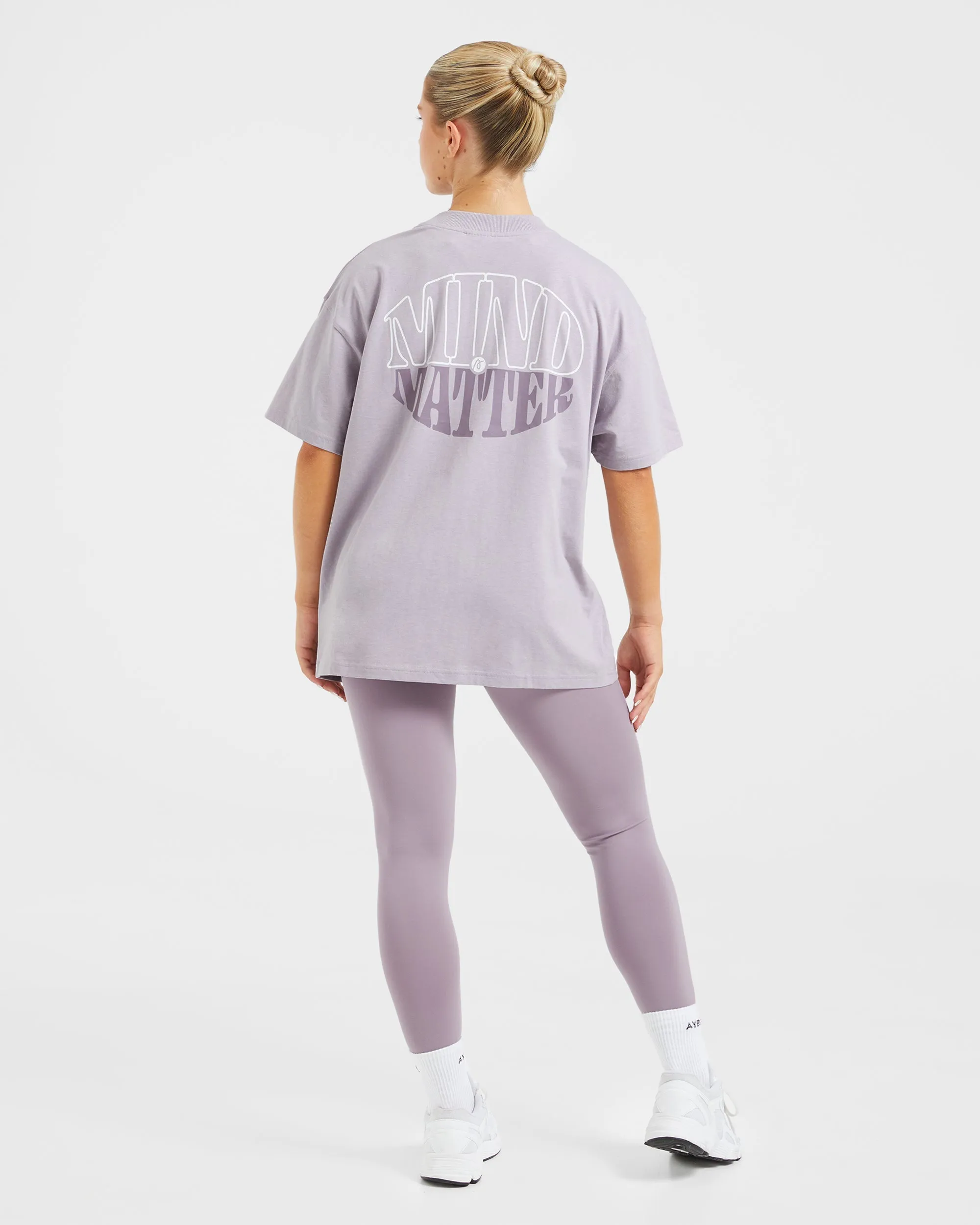 Mind Over Matter Oversized T Shirt - Purple sold by AYBL product image thumbnail 4
