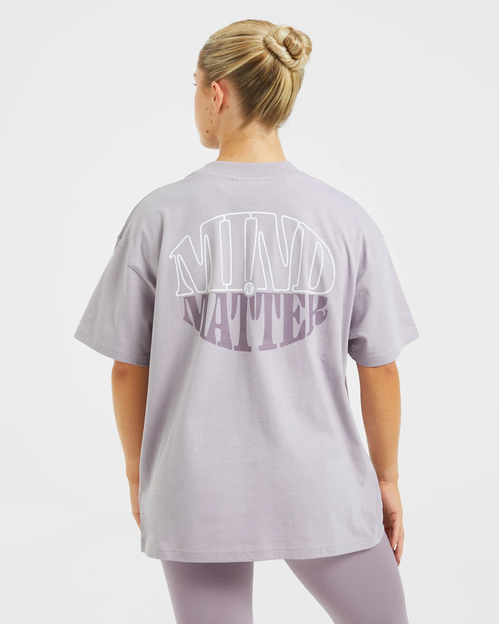 Mind Over Matter Oversized T Shirt - Purple sold by AYBL