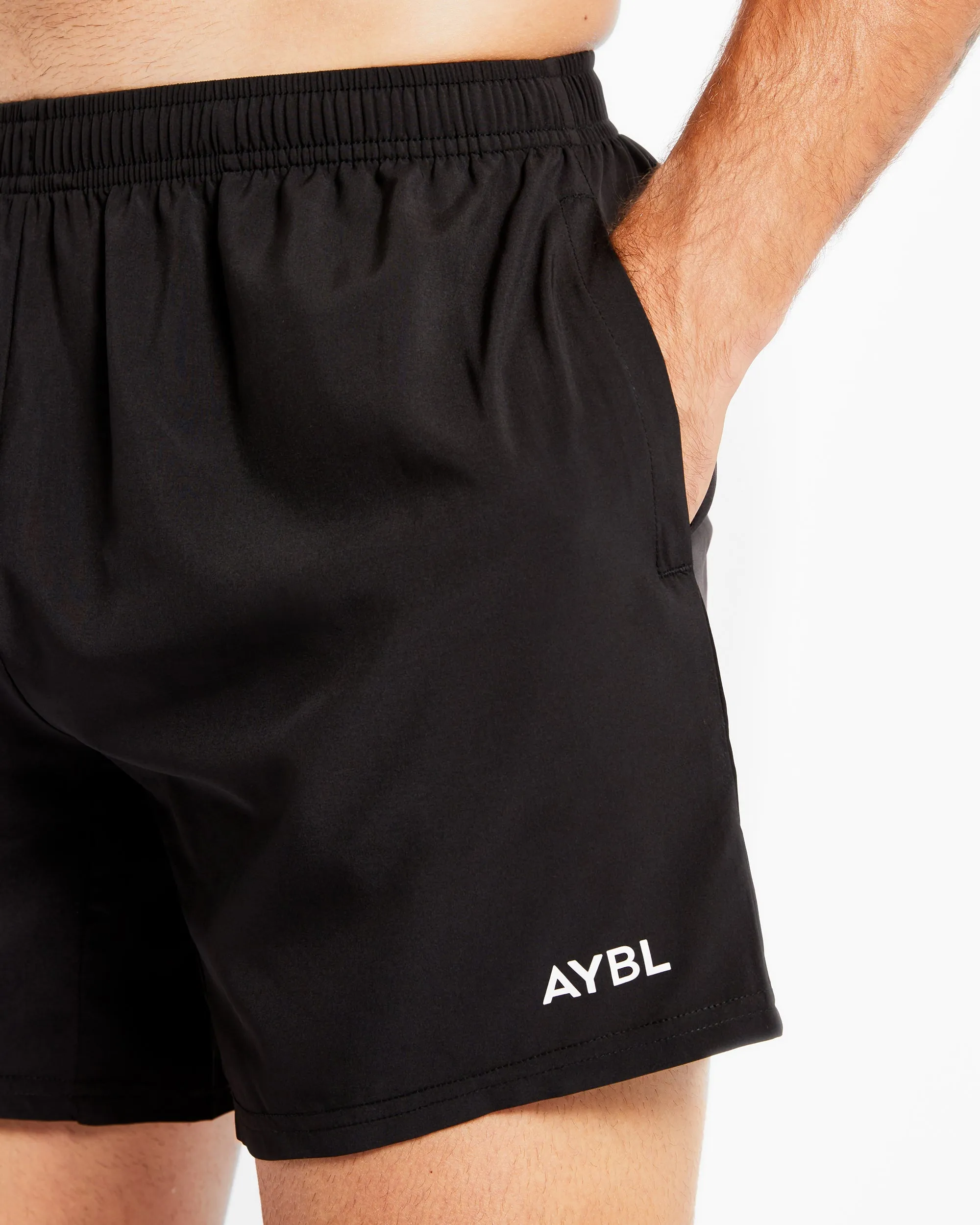 Core 5" Shorts - Black sold by AYBL product image thumbnail 5