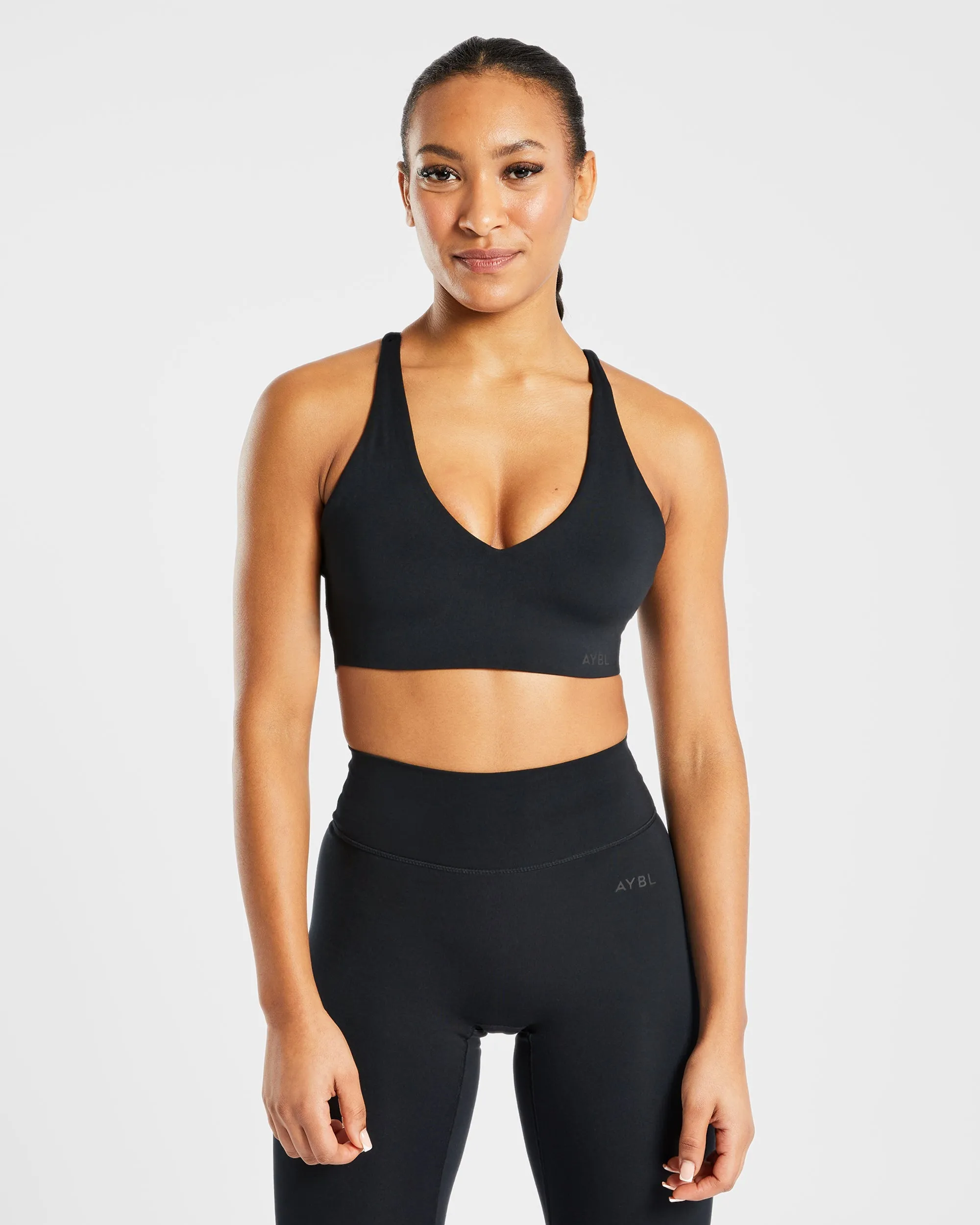 Staple Sports Bra - Black sold by AYBL