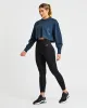 Oversized Crop Jumper - Navy sold by AYBL