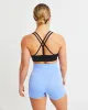 Essential Seamless Strappy Sports Bra - Black sold by AYBL