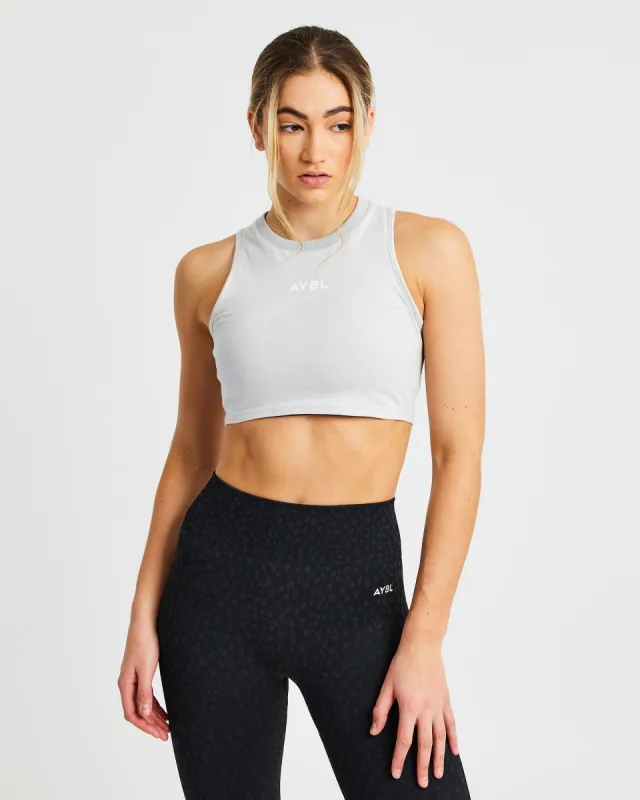 Training Crop Vest - Grey sold by AYBL