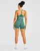 Empower Seamless Sports Bra - Forest Green Marl sold by AYBL