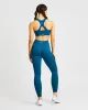 Evolve Speckle Seamless Leggings - Teal sold by AYBL