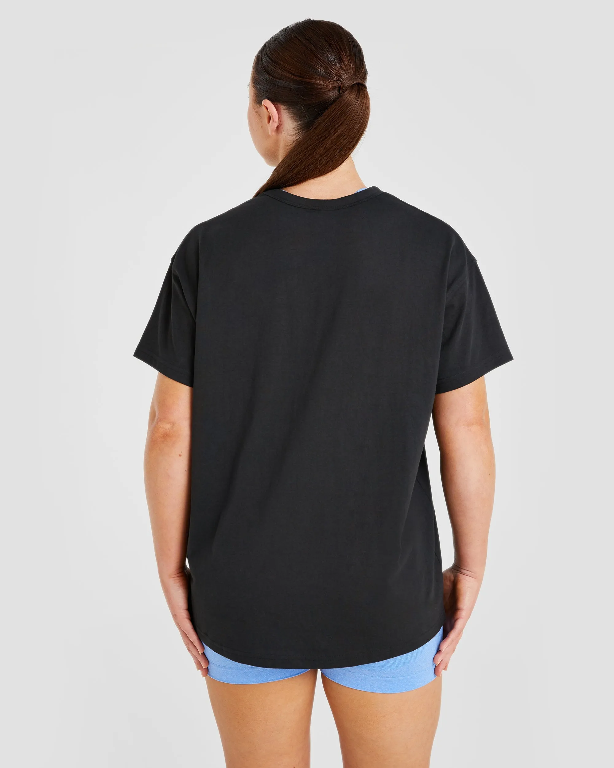 Athletics 18 Oversized T Shirt - Black sold by AYBL product image thumbnail 2