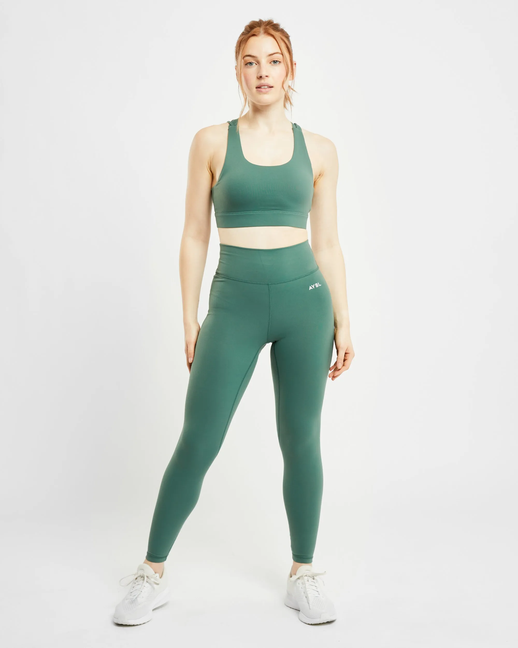 Core Sports Bra - Green sold by AYBL product image thumbnail 3