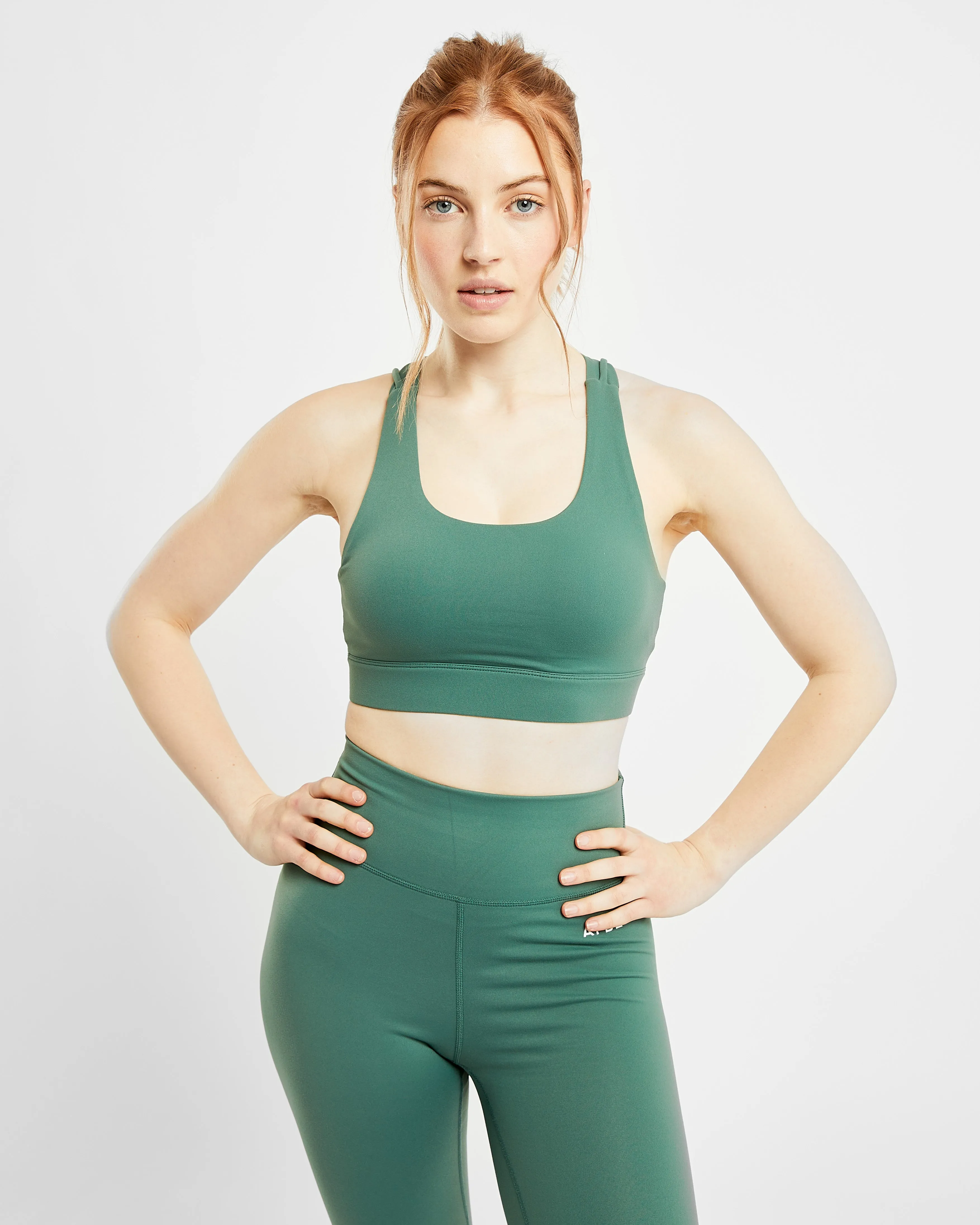 Core Sports Bra - Green sold by AYBL