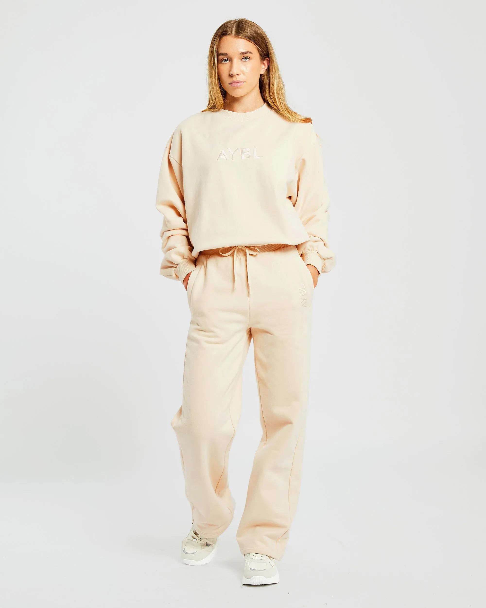Everyday Relaxed Sweater - Cream sold by AYBL product image thumbnail 3