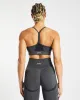 Empower Seamless Sports Bra - Black Marl sold by AYBL