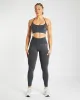 Empower Seamless Sports Bra - Black Marl sold by AYBL