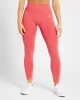 Empower Seamless Leggings - Coral Red Marl sold by AYBL