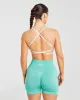 Essential Crossback Sports Bra - White sold by AYBL