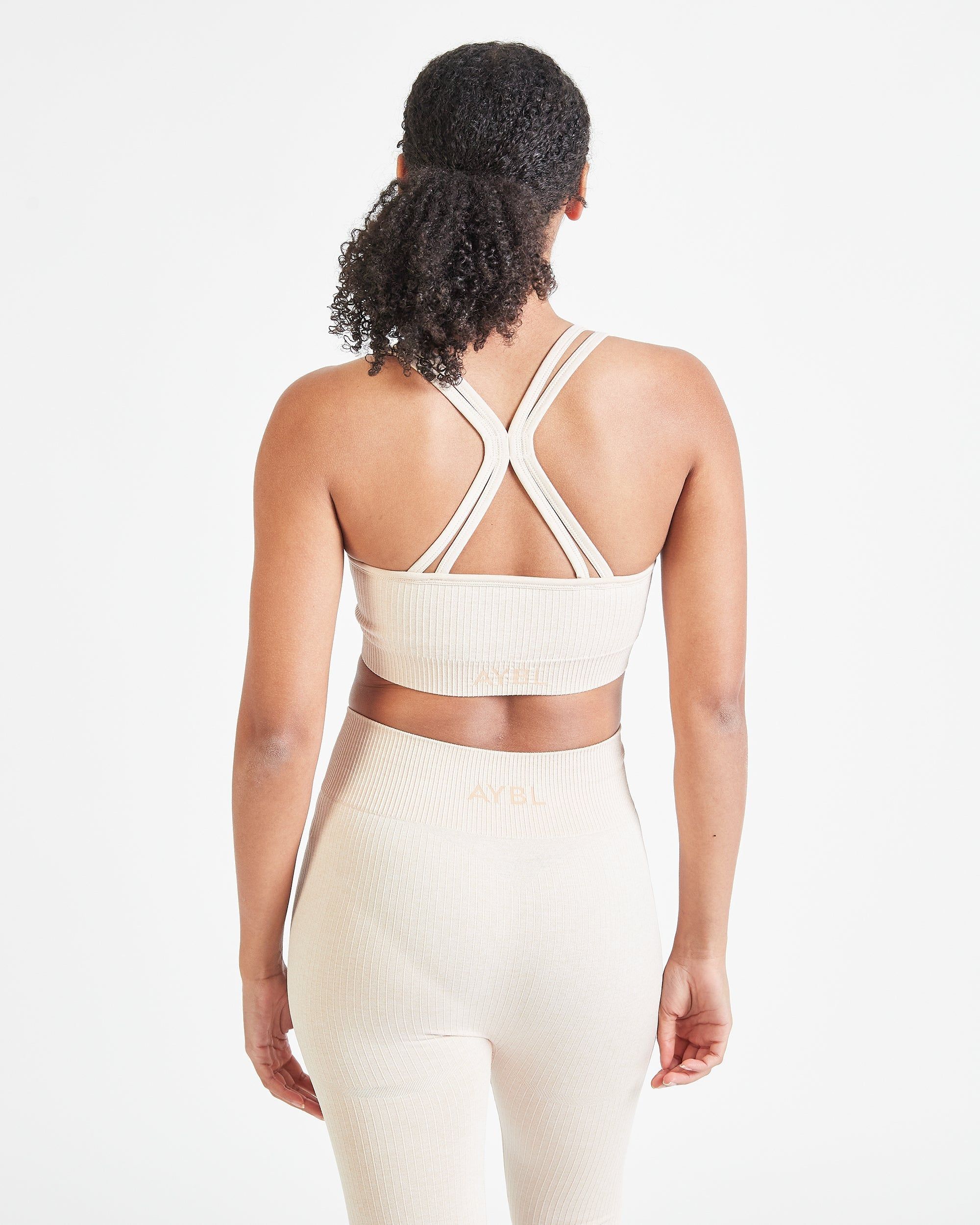 Recharge Seamless Sports Bra - Beige sold by AYBL product image thumbnail 2