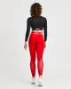 Training Long Sleeve Crop Top - Black sold by AYBL