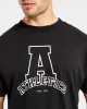 Athletics Varsity Oversized T Shirt - Black sold by AYBL