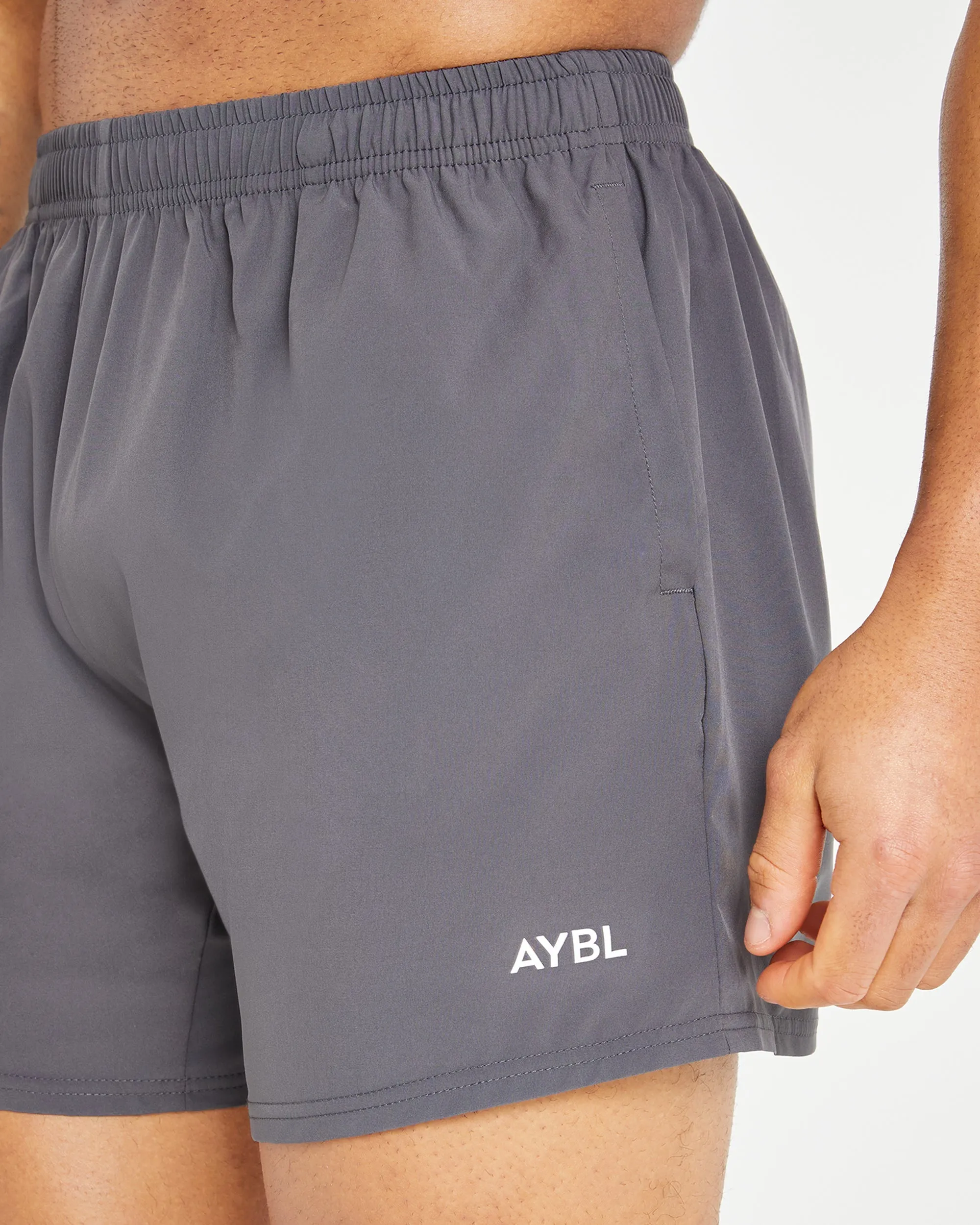 Core 5" Shorts - Charcoal sold by AYBL product image thumbnail 5