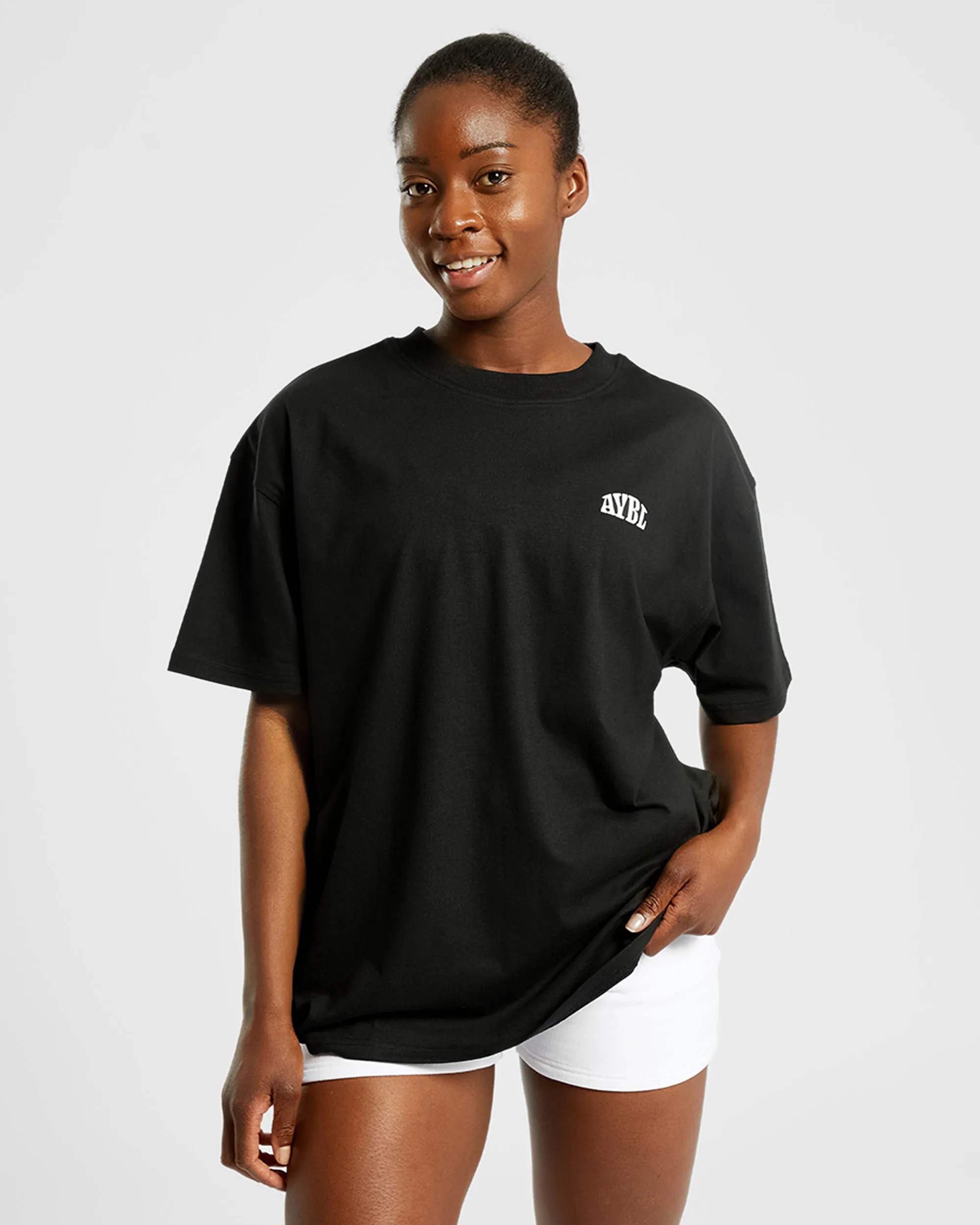 Mind Over Matter Oversized T Shirt - Black sold by AYBL product image thumbnail 2