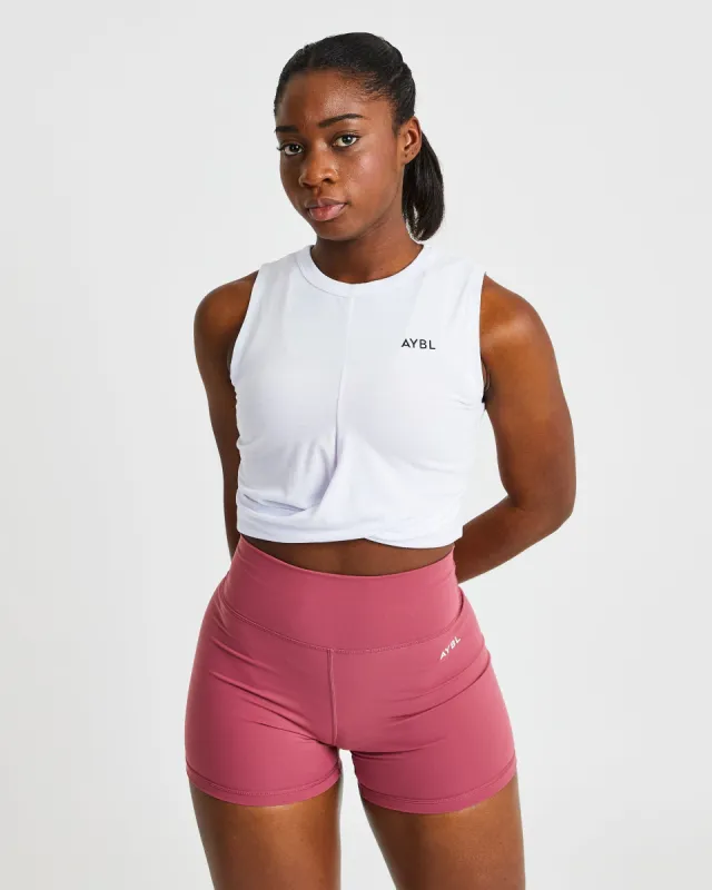 Element Twist Vest - White sold by AYBL