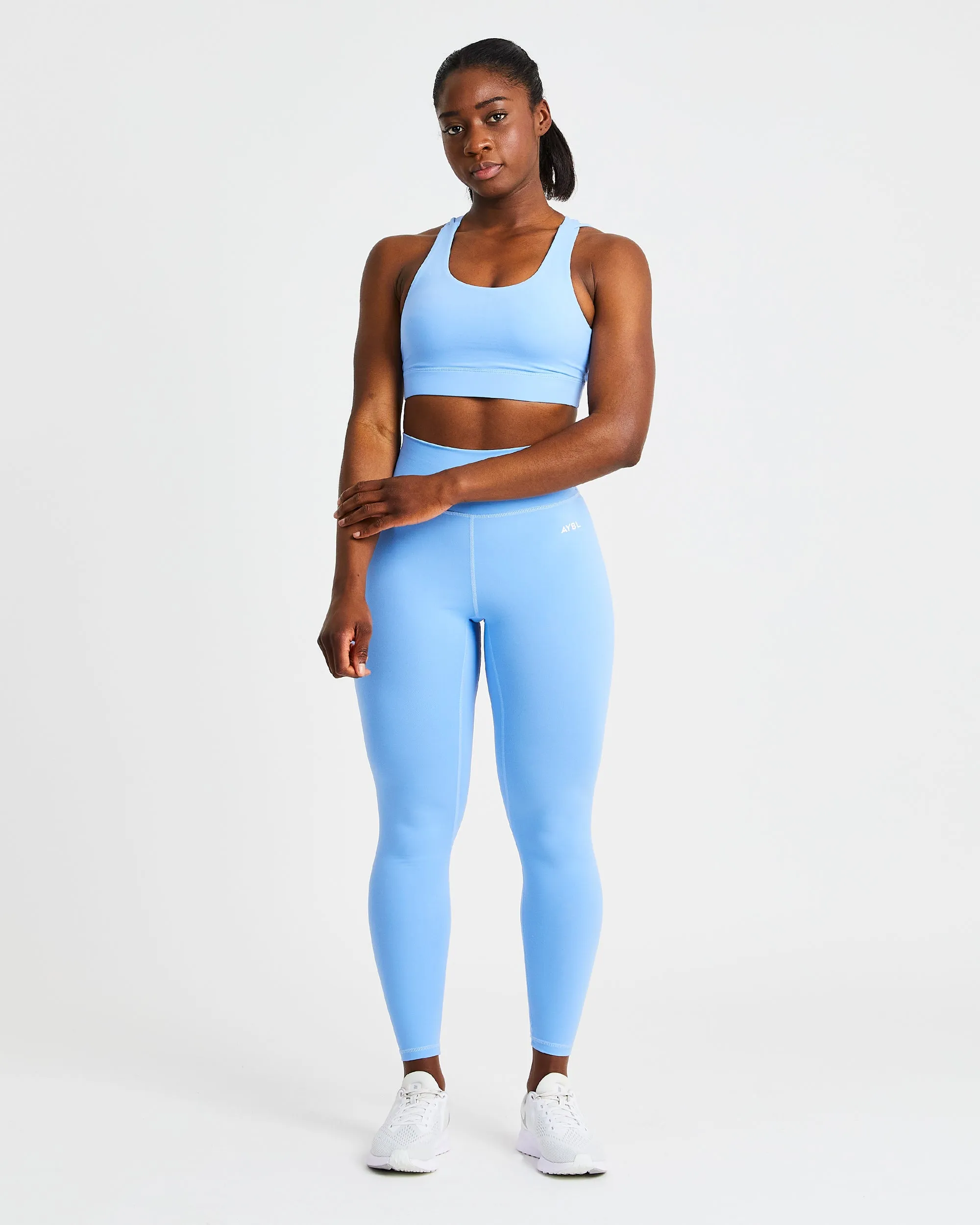 Core Sports Bra - Placid Blue sold by AYBL product image thumbnail 3