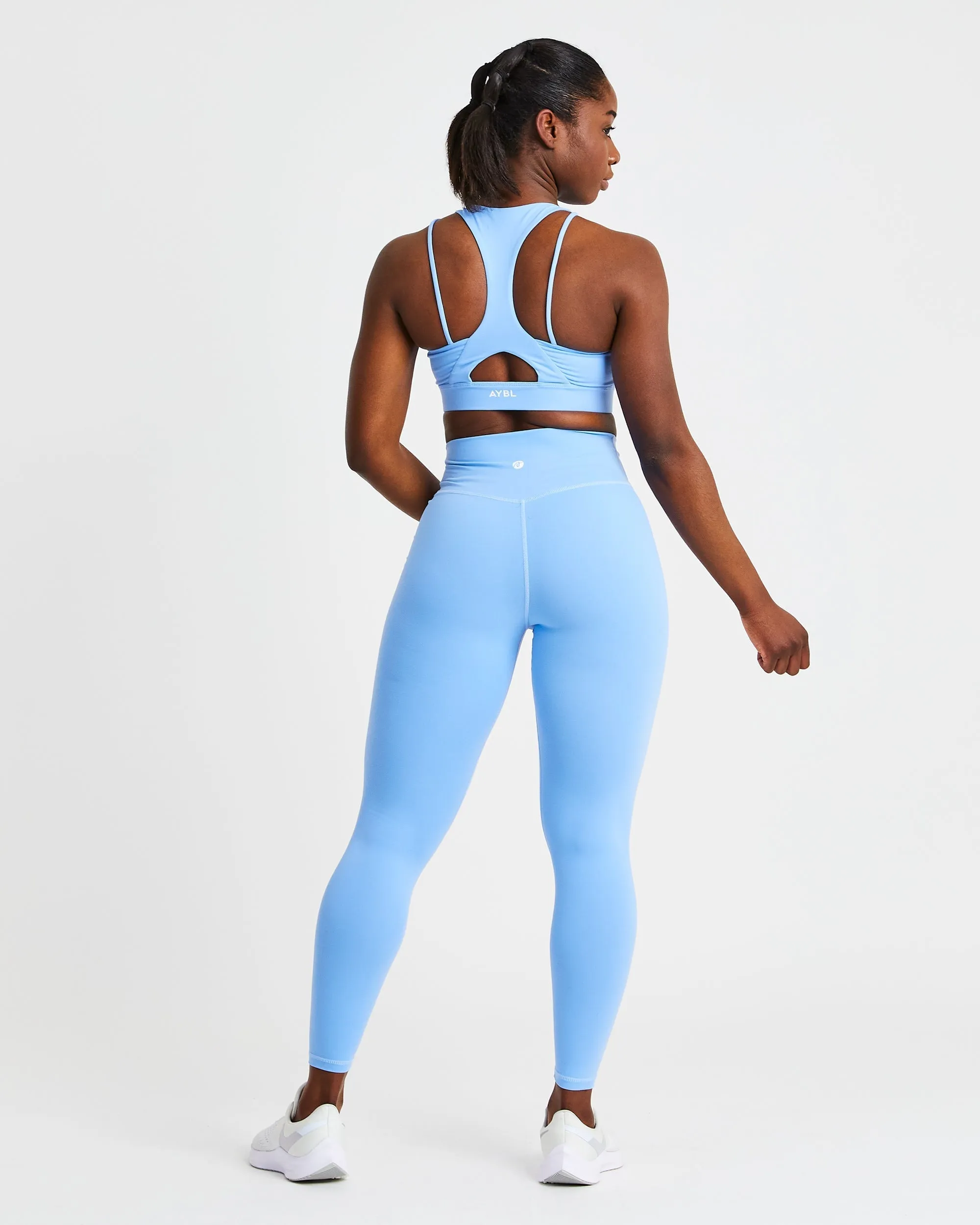 Core Sports Bra - Placid Blue sold by AYBL product image thumbnail 4