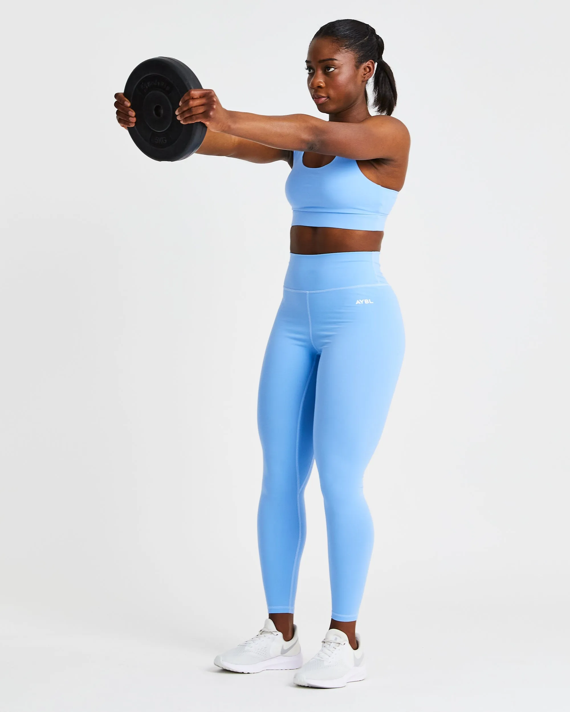 Core Sports Bra - Placid Blue sold by AYBL product image thumbnail 5