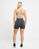 Essential V Neck Sports Bra - Pebble Grey sold by AYBL
