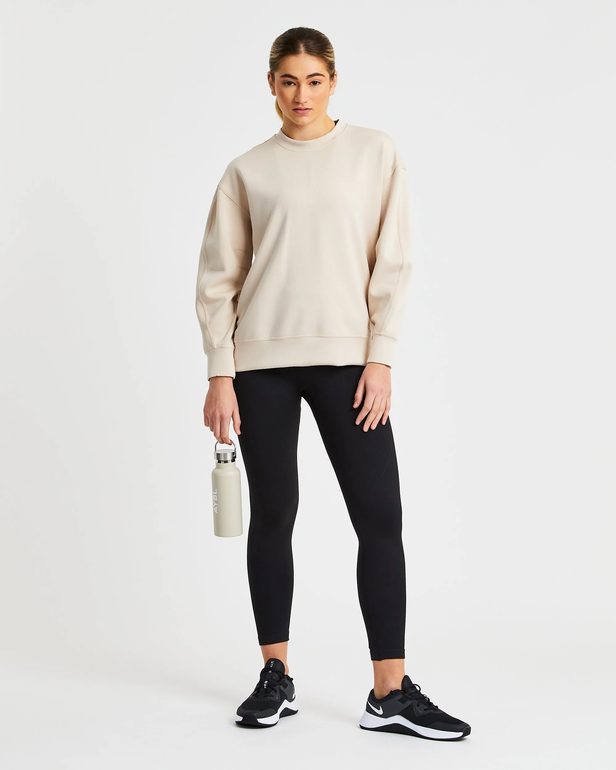 Oversized Jumper - Cream sold by AYBL product image thumbnail 5