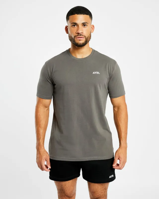 Essential T Shirt - Charcoal sold by AYBL