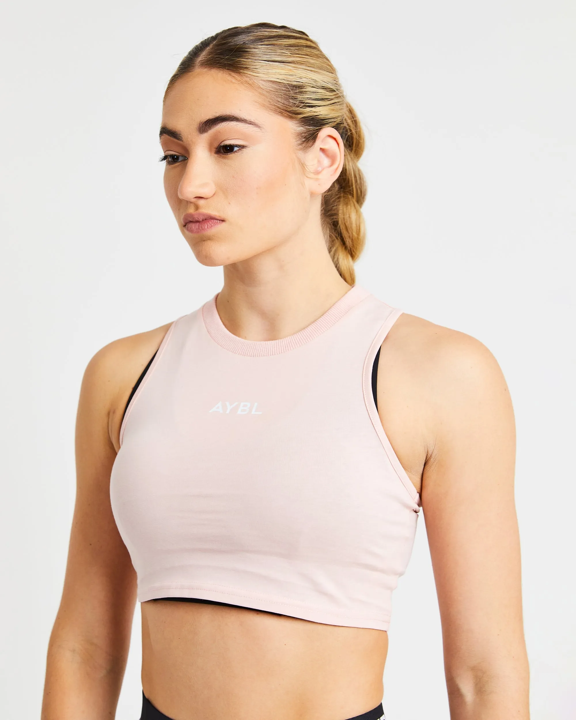 Training Crop Vest - Blush Pink sold by AYBL product image thumbnail 5