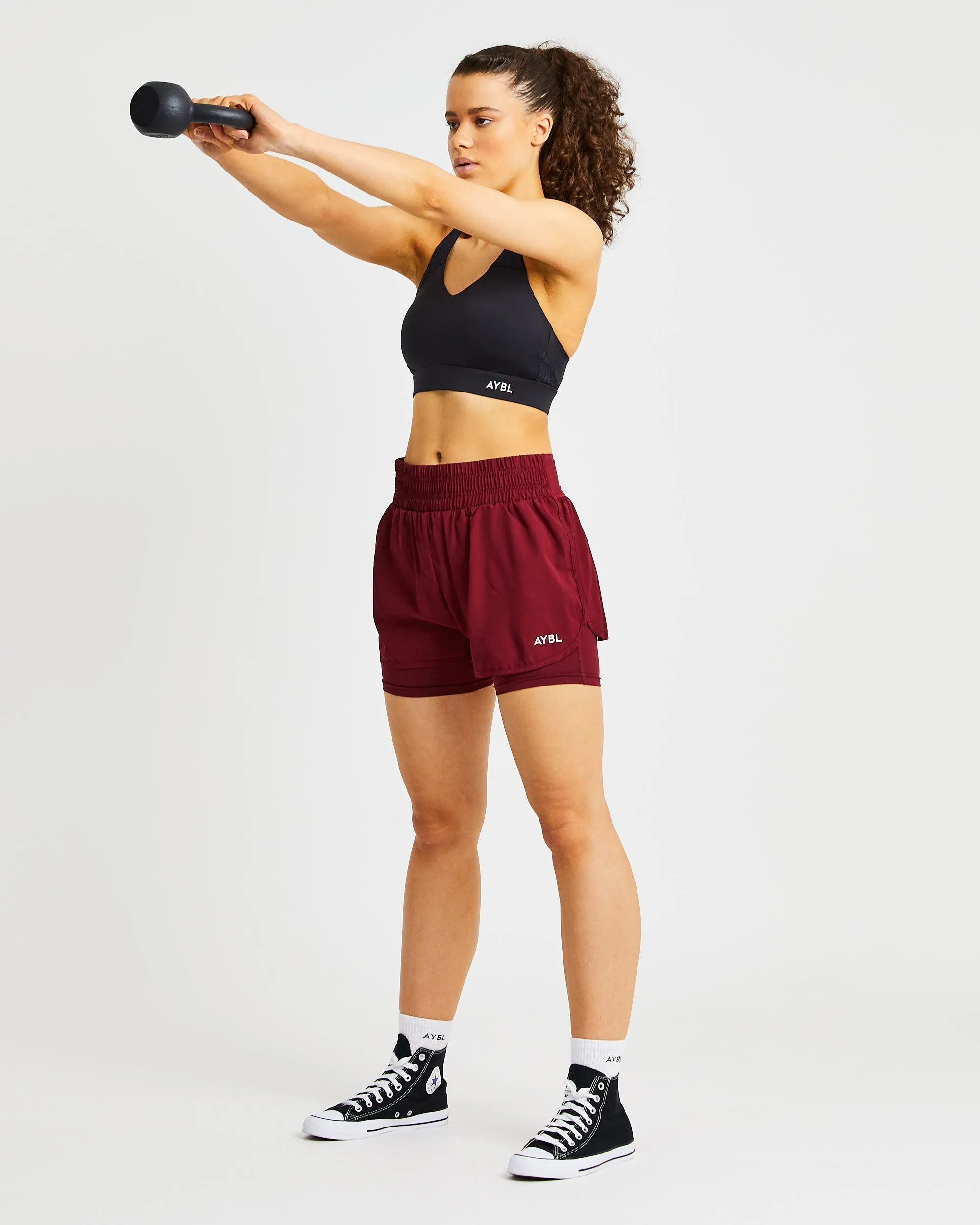 Sportive Open Back Sports Bra - Black sold by AYBL product image thumbnail 5