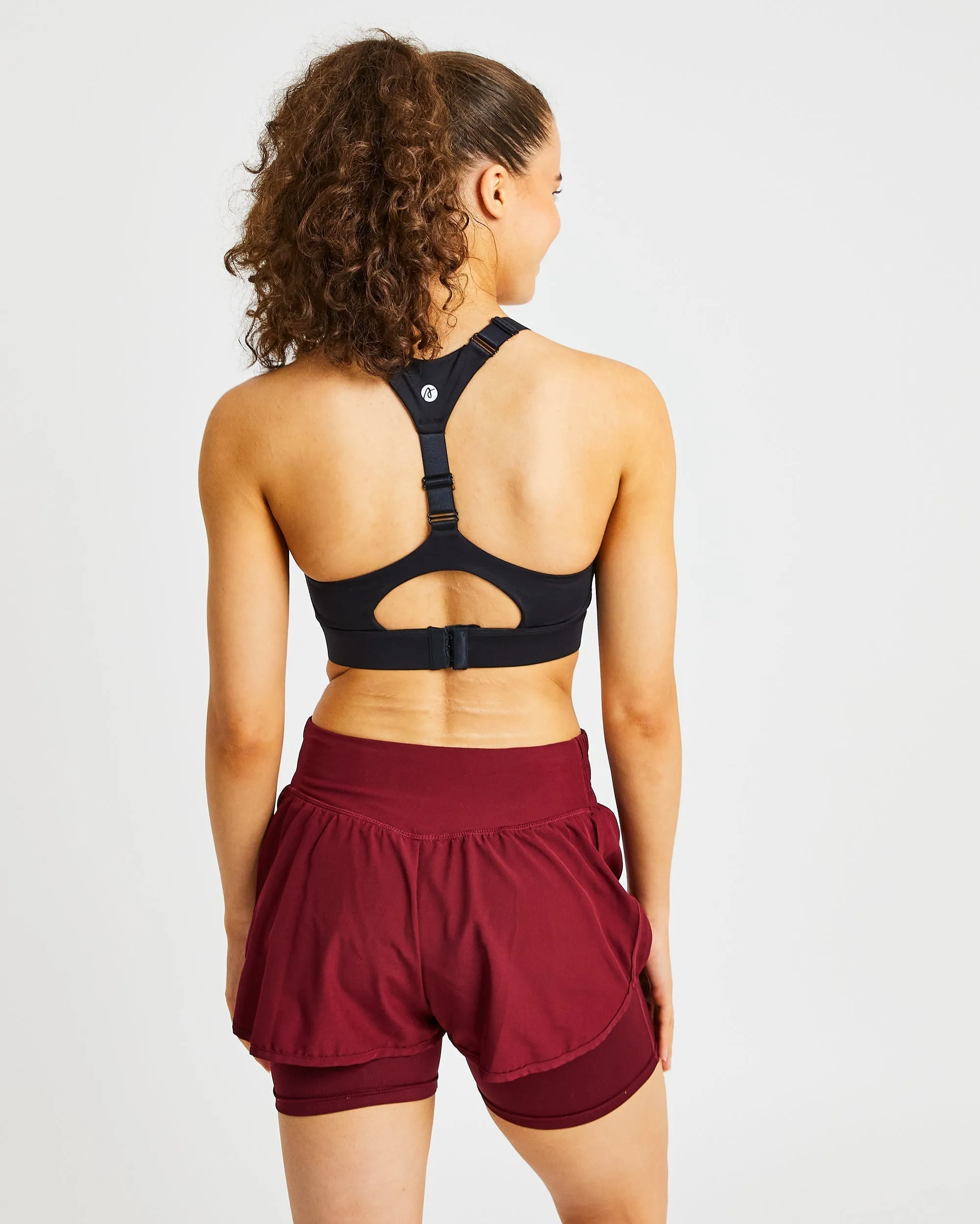 Sportive Open Back Sports Bra - Black sold by AYBL product image thumbnail 2