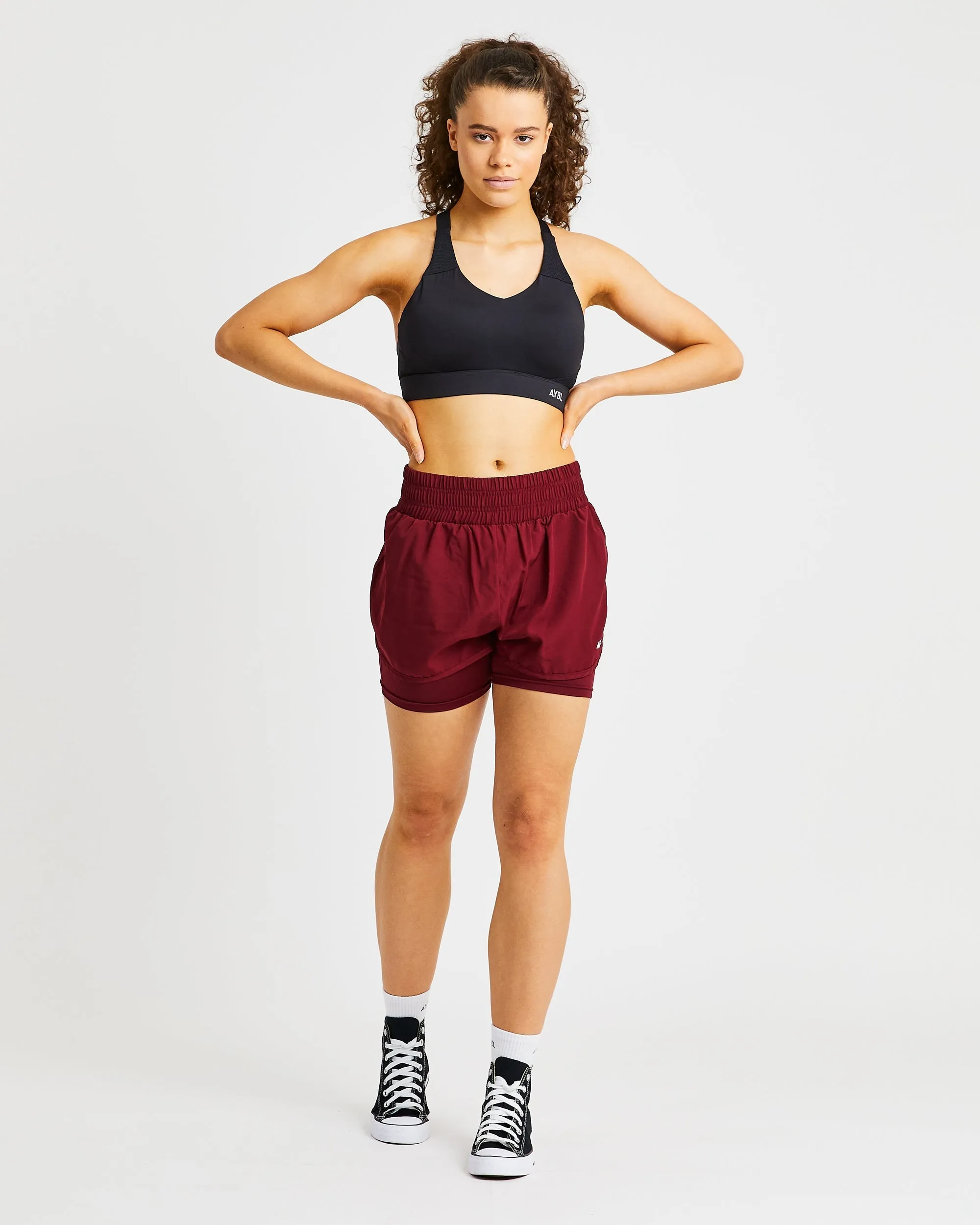 Sportive Open Back Sports Bra - Black sold by AYBL product image thumbnail 3