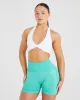 Essential Halterneck Sports Bra - White sold by AYBL